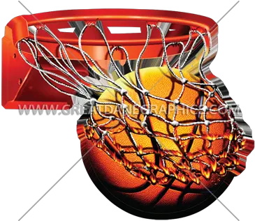 Flaming Basketball With Net Flaming Basketball Transparent Png Flaming Basketball Png
