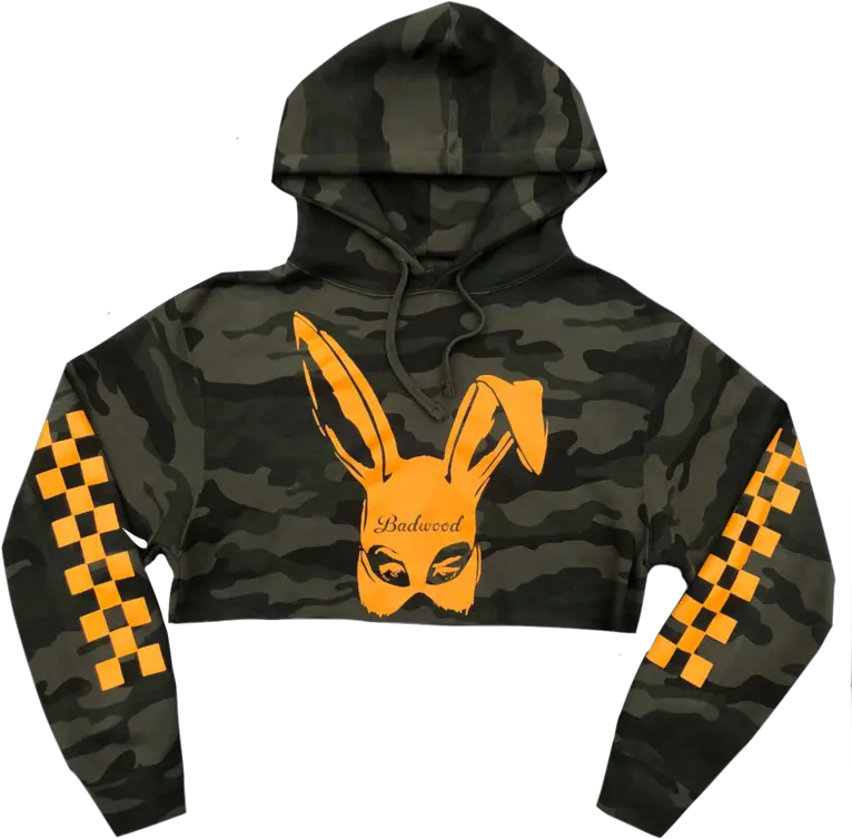 Download Hd Bad Bunny Cropped Hoodie In Hoodie Png Bad Bunny Png