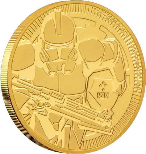 1oz Gold Bullion Coin Star Wars Clone Mickey Mouse Coin Png Clone Trooper Png