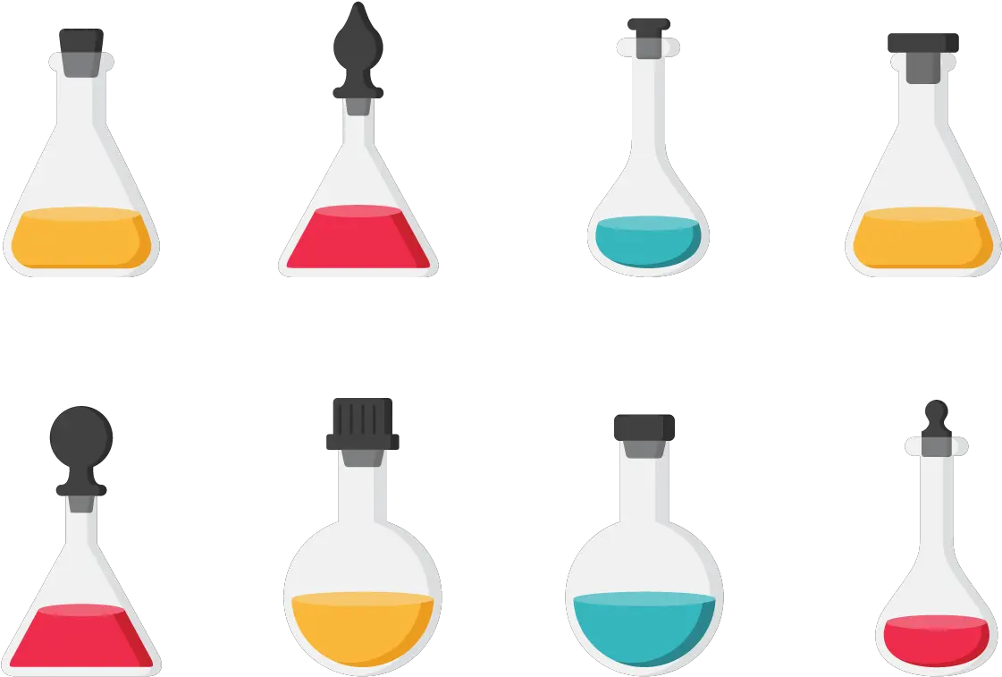 Stoppers Icons Vector 162139 Laboratory Flask Png Chemistry Icon Vector