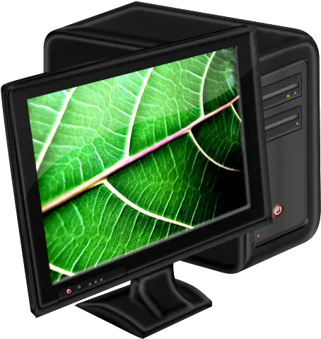 My Computer 3 Icon Green Computer Logo Png Computer System Icon png