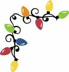 Christmas Lights Necklace Png