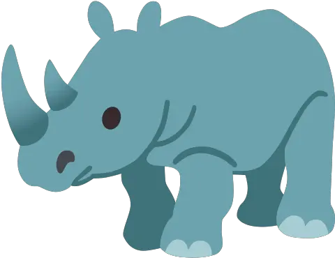 Rhinoceros Emoji Rhino Emoji Png Rhino Icon