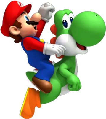 Mario Yoshi Psd Free Download Yoshi And Mario Png Yoshi Icon