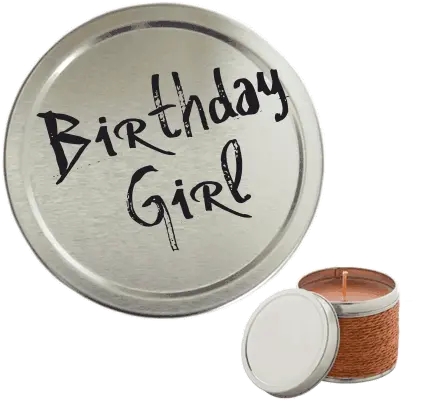 Scented Photo Candle With Printing Birthday Girl Candle Png Birthday Girl Png