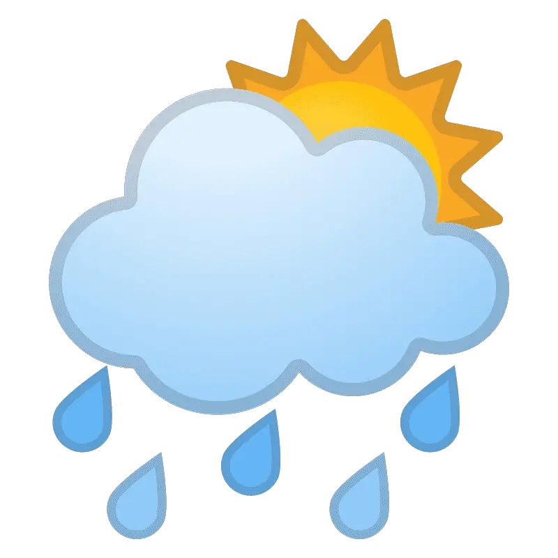 Sun Behind Rain Cloud Emoji Rain Cloud Transparent Png Cloud Emoji Png png