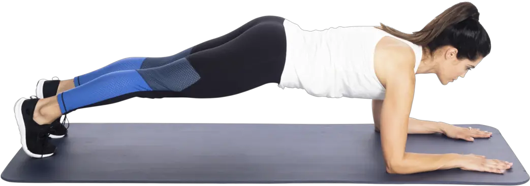 20 Plank Exercises To Do Healt 1424639 Png Press Up Plank Png