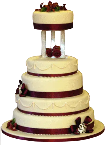 Burgundy Broach Wedding Cake Cake Decoration By Burgundy Wedding Cake Png Wedding Cake Png png