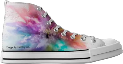 Sneaker Color Explosion Octopus Png Color Explosion Png