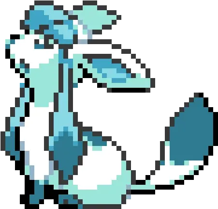 Pixel Art Gallery Png Glaceon Icon