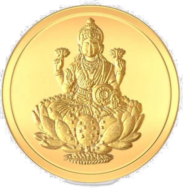 Lakshmi Gold Coin Png Image Laxmi Ji Gold Coin Gold Coins Png