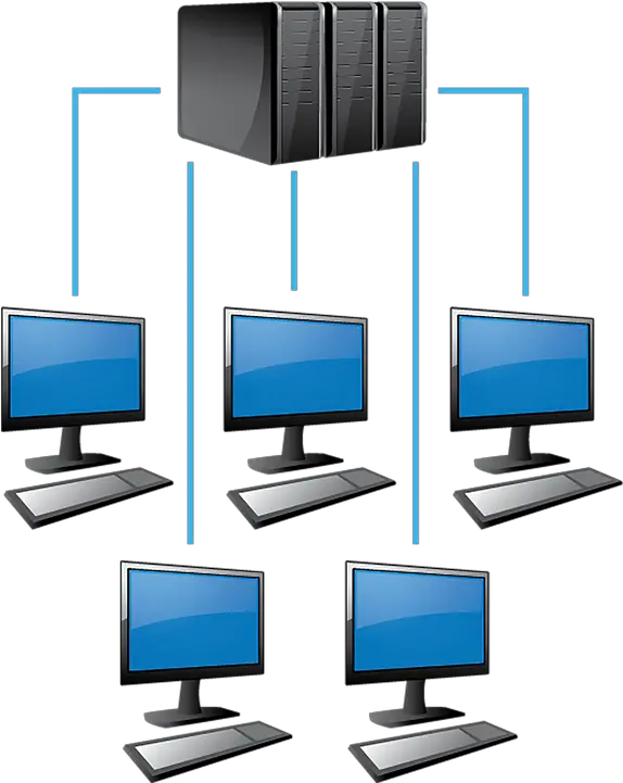 Network Computer Png Clipart Lan Types Of Computer Network Computer Clipart Png png