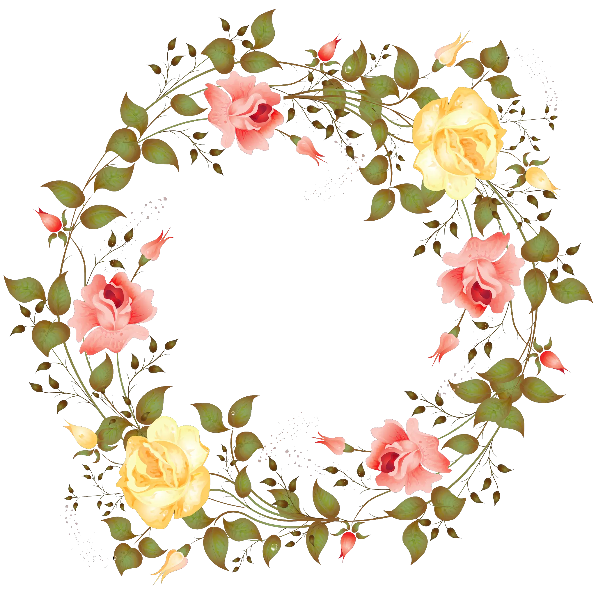 Library Of Png Royalty Free Download Flower Garland Floral Garland Png Garland Png