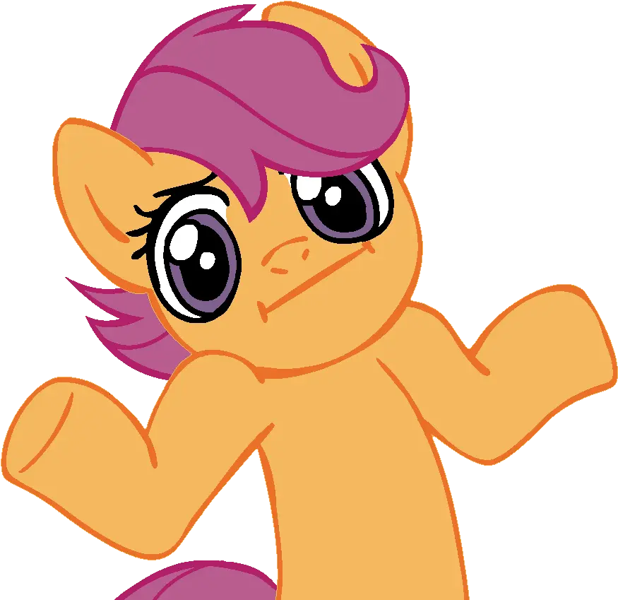 Pinkie Pie Shrug Clipart Png Download My Little Pony Shrug Shrug Png