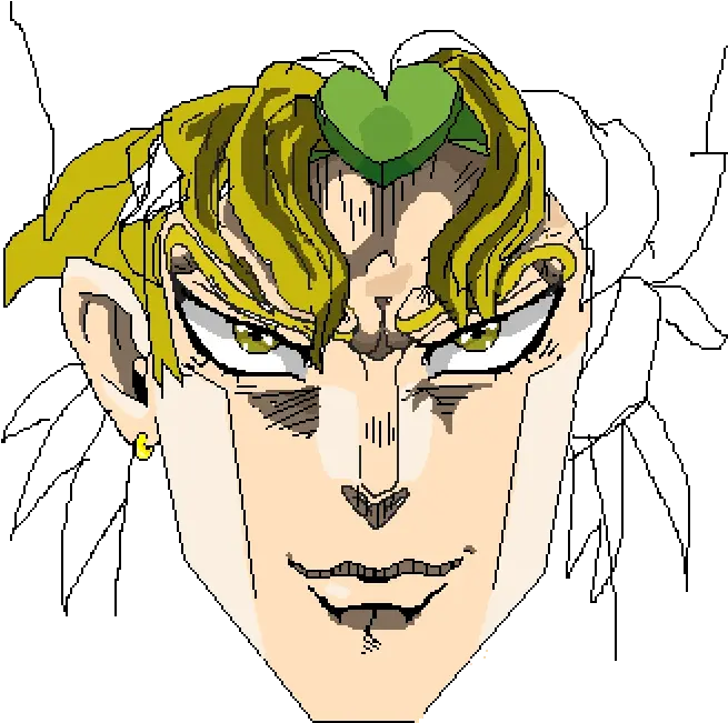 Pixilart Dio Brando By Ahooman Fictional Character Png Dio Brando Transparent