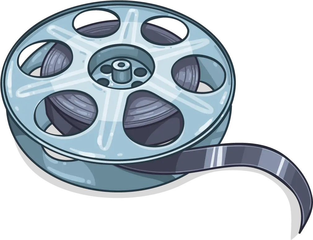 Film Reel Film Reel Blue Png Recorder Transparent Background