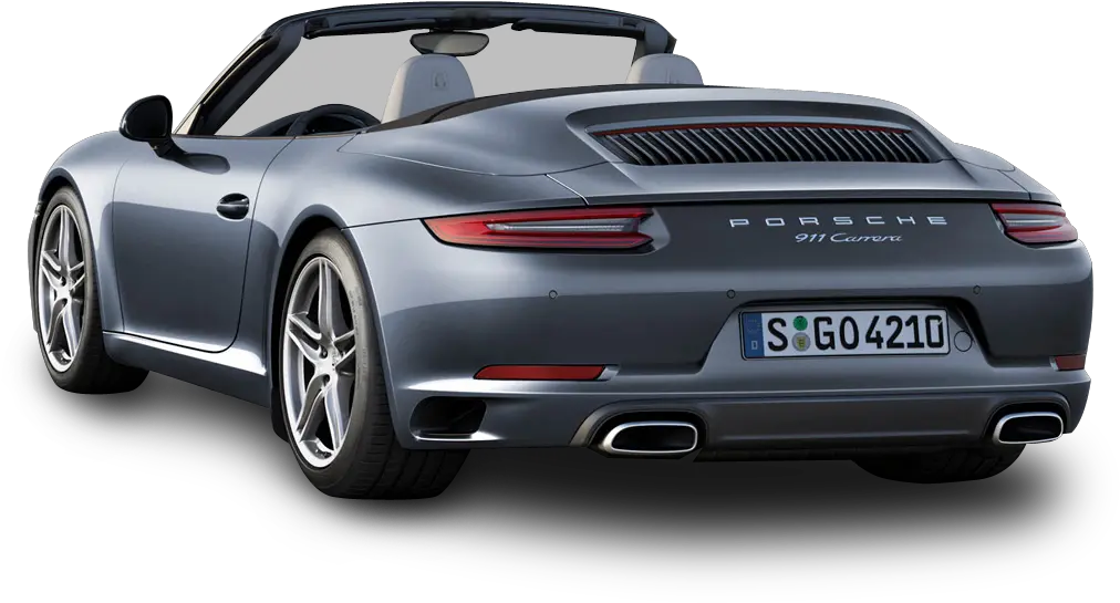 Porsche Car Png Transparent Background Transparent Back Of Car Luxury Car Png