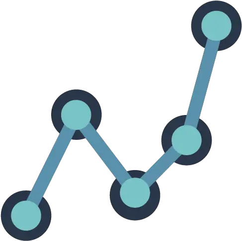 Data Genomix Dot Png Line Graph Icon