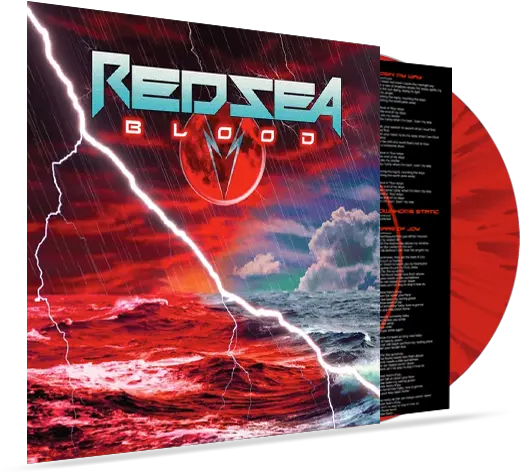 Red Sea Blood Colored Vinyl Redblack Splatter Flyer Png Black Splatter Png