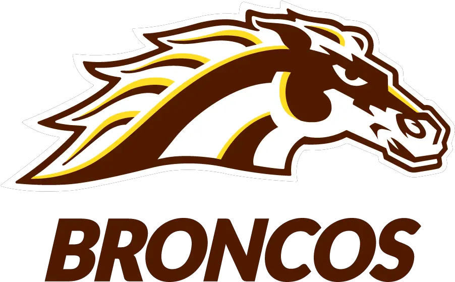 Western Michigan Broncos Secondary Logo Ncaa Division I Western Michigan Broncos Png Broncos Icon