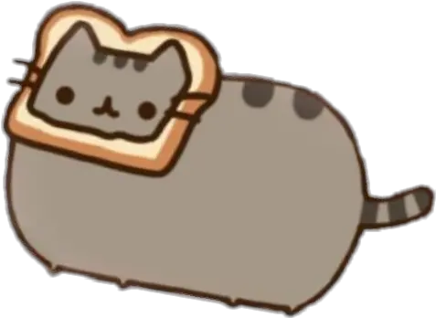 Pusheen Bread Sticker By Juliapiotrowska37 Pusheen Cat Png Pusheen Transparent Background