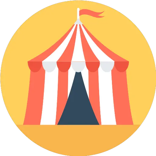 Tent Circus Png Icon Icono Carpa Circo Circus Png