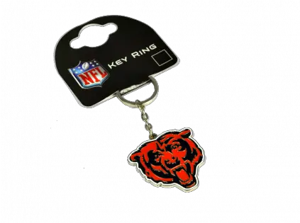 Nfl Chicago Bears Keyring Keychain Png Chicago Bears Png