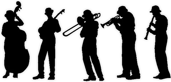 Download Jazz Band Silhouette Png Wwwpixsharkcom Images Jazz Band Silhouette Png Band Silhouette Png