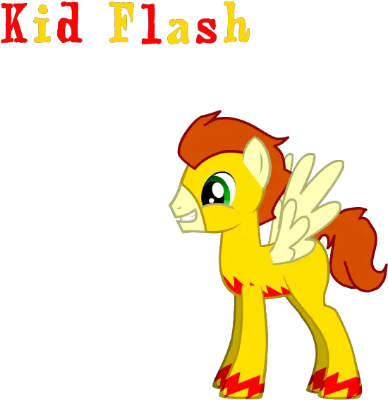 Kid Flash As A Poni Pony Justicia Joven Foto 34210490 Chico Flash Justicia Joven Png Kid Flash Png