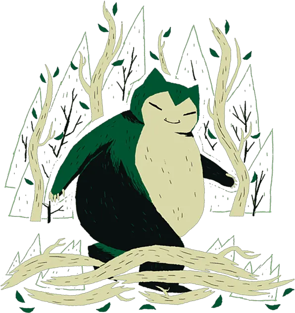 Snorlax Tapestry Illustration Png Snorlax Png