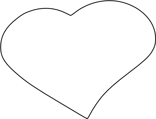 Download How To Set Use Open Heart Clipart White Heart White Colour Heart Png Heart Vector Png png