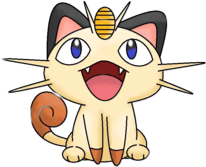 Pokemon Meowth Sticker By Rubbleu0027sbiggestfan Meowth Cute Png Meowth Transparent