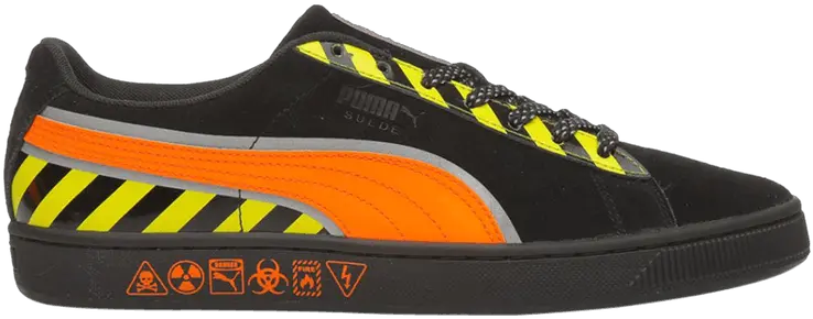 Suede Hazard Skate Shoe Png Puma Shoe Logo