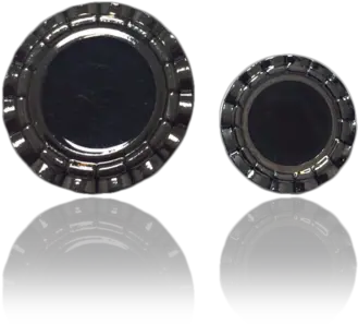 Black Design Button Circle Png Black Button Png