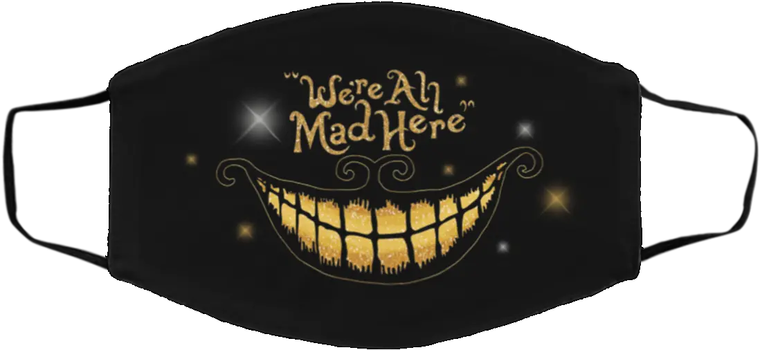 Alice In Wonderland Cheshire Cat Mask Face Mask Polaris Png Cheshire Cat Smile Png