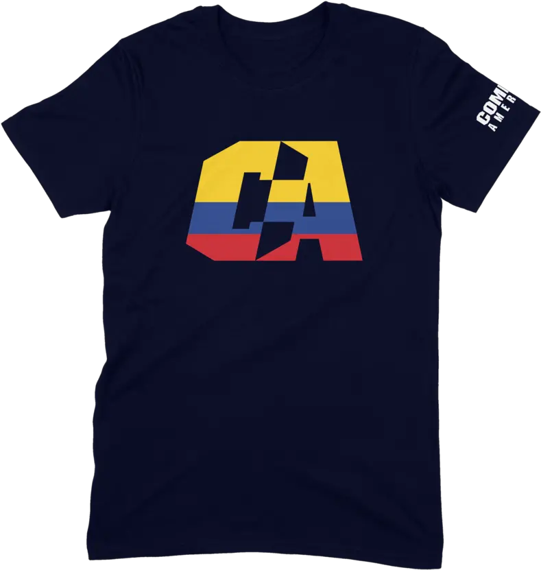 Ca Colombia Country Flag T Shirt Short Sleeve Png Colombia Flag Png