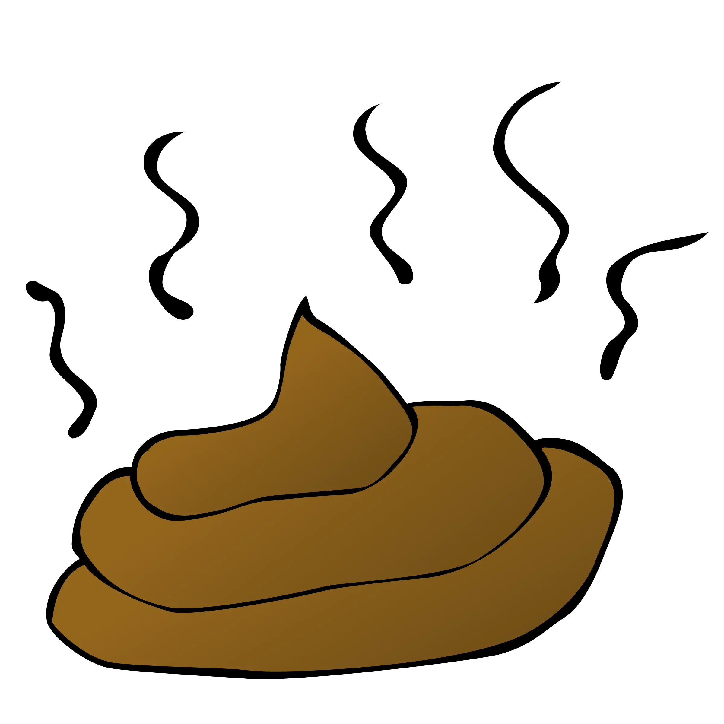 Poop Feces Smelly Free Vector Graphic On Pixabay Feces Clipart Png Shit Emoji Png