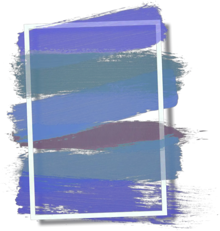 Download Sticker Rectangle Frame Background Blue Paint Png Rectangle Frame Png
