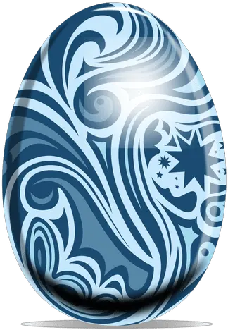 Floral Pattern Easter Egg Transparent Png U0026 Svg Vector File Ovo De Pascoa Azul Png Floral Pattern Png