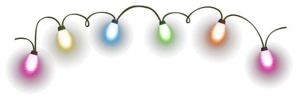 Background Christmas Lights Png