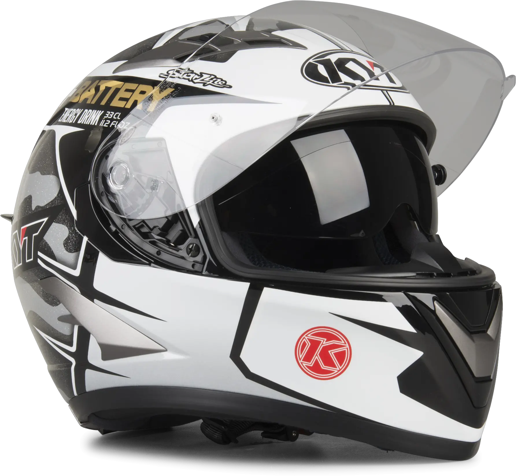 Kyt Falcon Espargarou0027 Replica Helmet Grey Espargaro Kyt Png Falcons Helmet Png