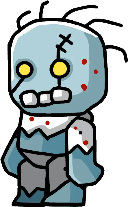 Zombie Scribblenauts Zombie Png Zombie Horde Png