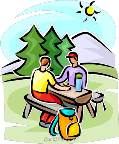 People Sitting People Using Picnic Table Clipart Png People Sitting Png png