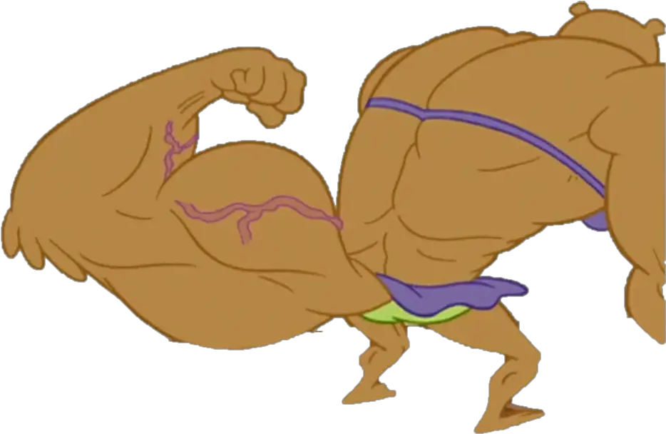 Download Sandy Transparent 3 Sandy Cheeks Muscle Tail Png Sandy Cheeks No Tail Tail Png