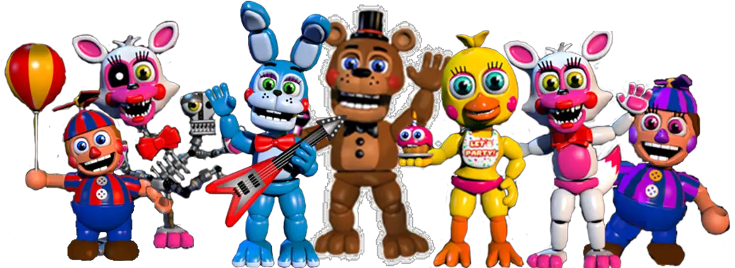 Five Nights Fnaf World Toy Animatronics Five Nights At Freddy's Png