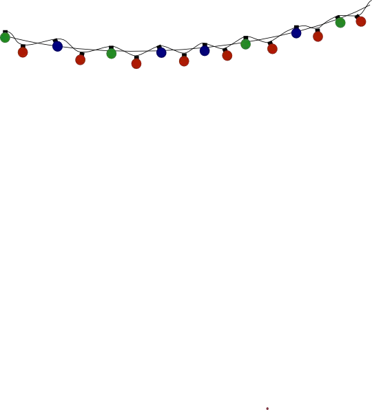 Christmas Lights Png Transparent