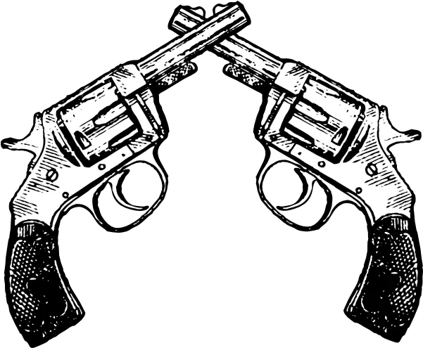 Free Crossed Rifles Png Download Clip Art Clipart Revolver Musket Png