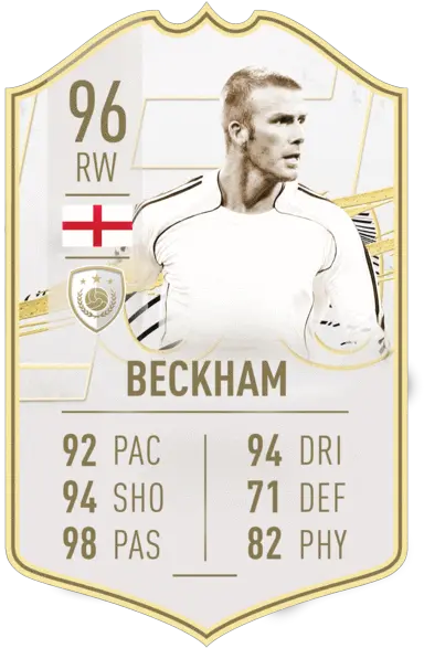 Club Player Icon Beckham 21 Cole Fifa 21 Png Player 1 Icon
