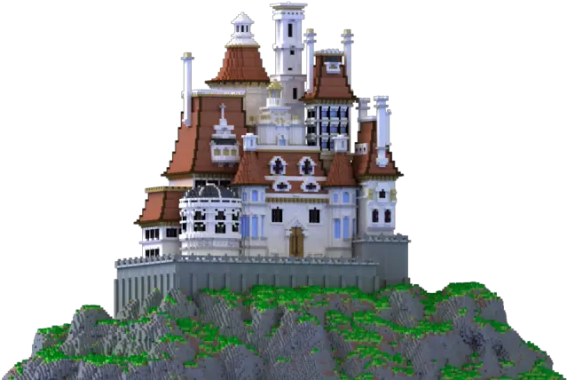 Castle Minecraft Map Castle Png Castle Transparent