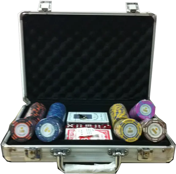 200 Poker Chips Set Montecarlo Millons High Roller Poker Png Poker Png